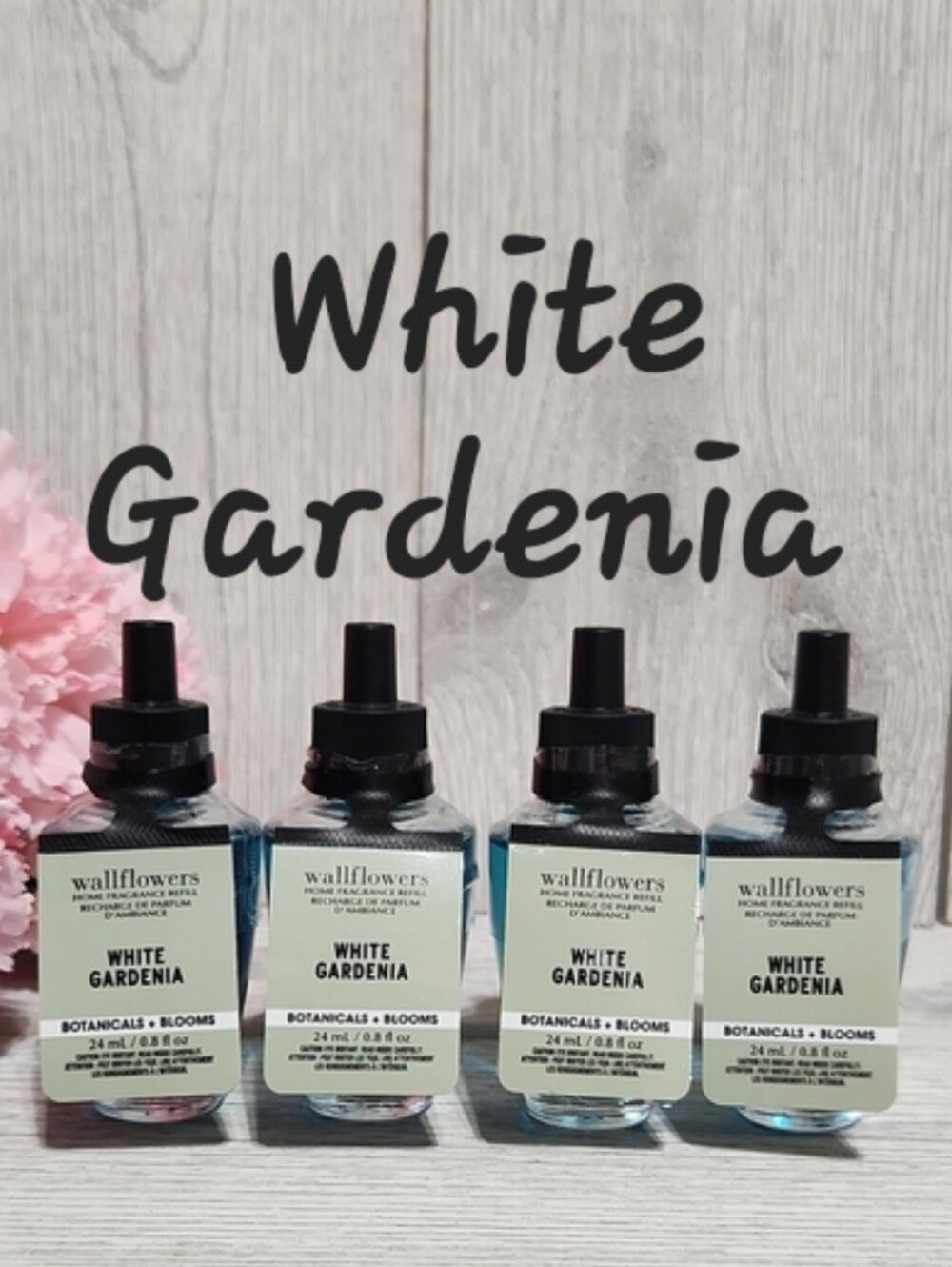 Bath & Body Works White Gardenia Wallflower Refills X4